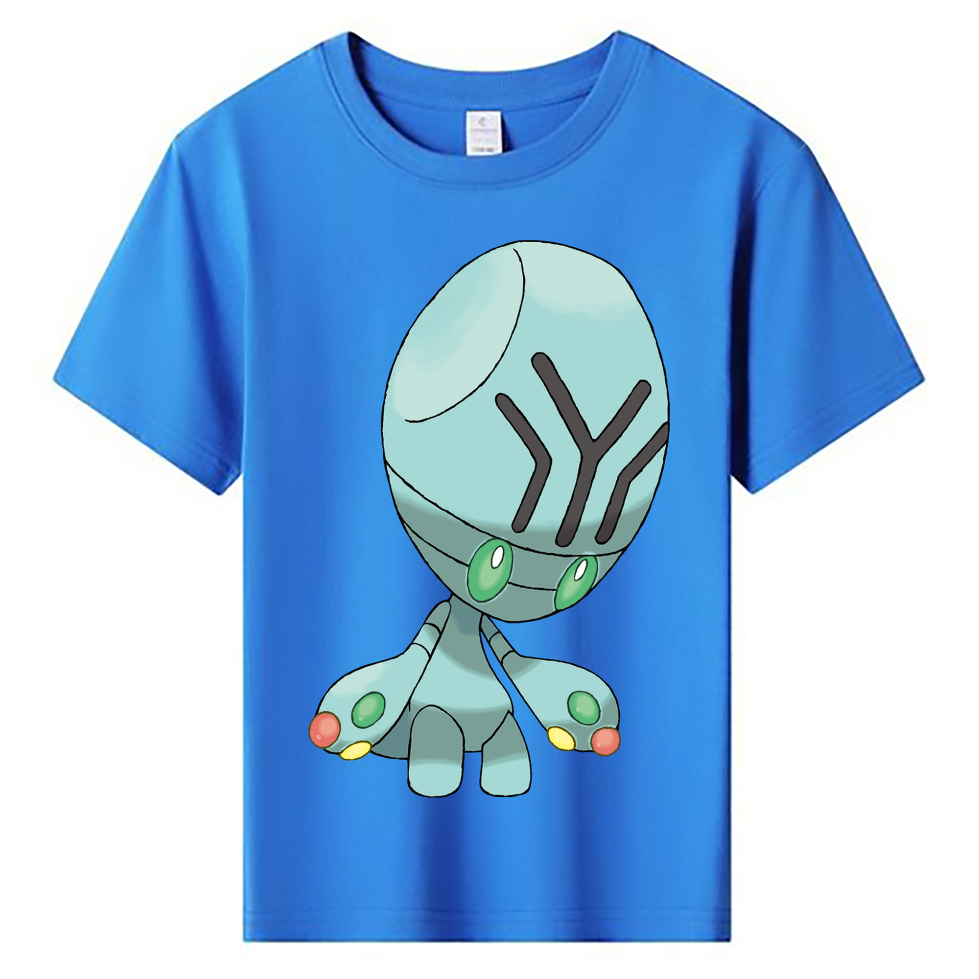 （画像用） ポケットモンスター Pokémon 綿100％キッズTシャツ（フロントプリント）